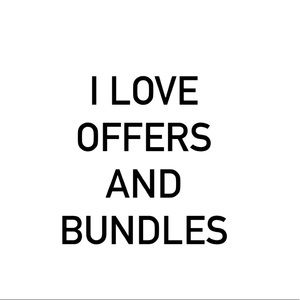 I love offers and bundles